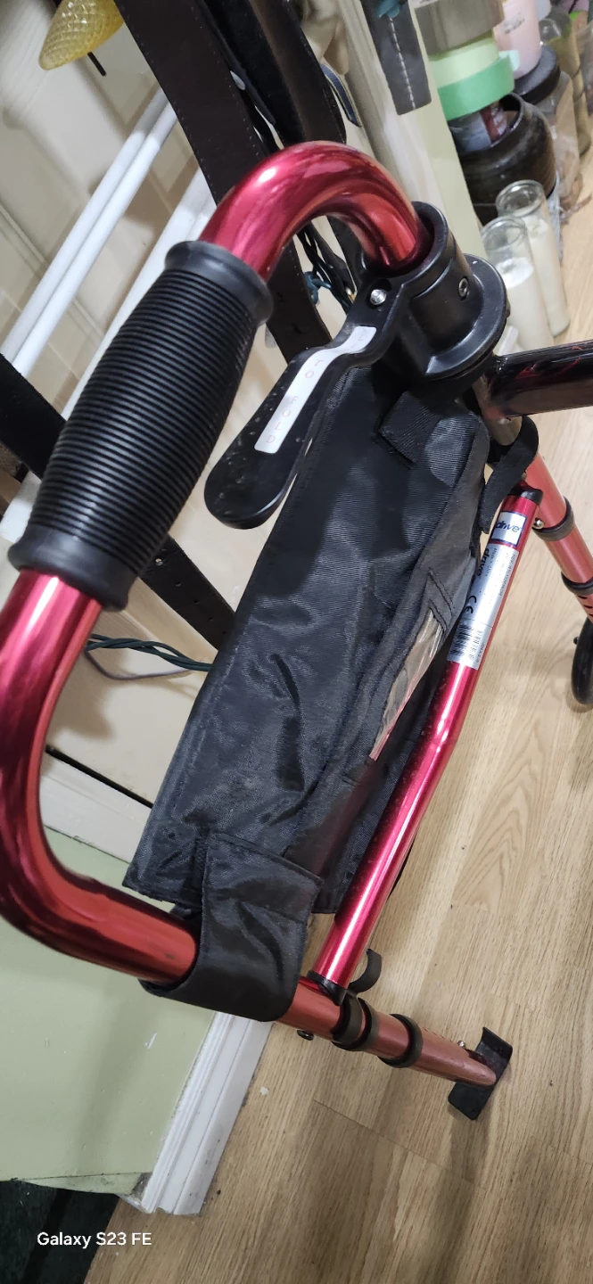 Drive Medical Red Folding Walker - photo 4