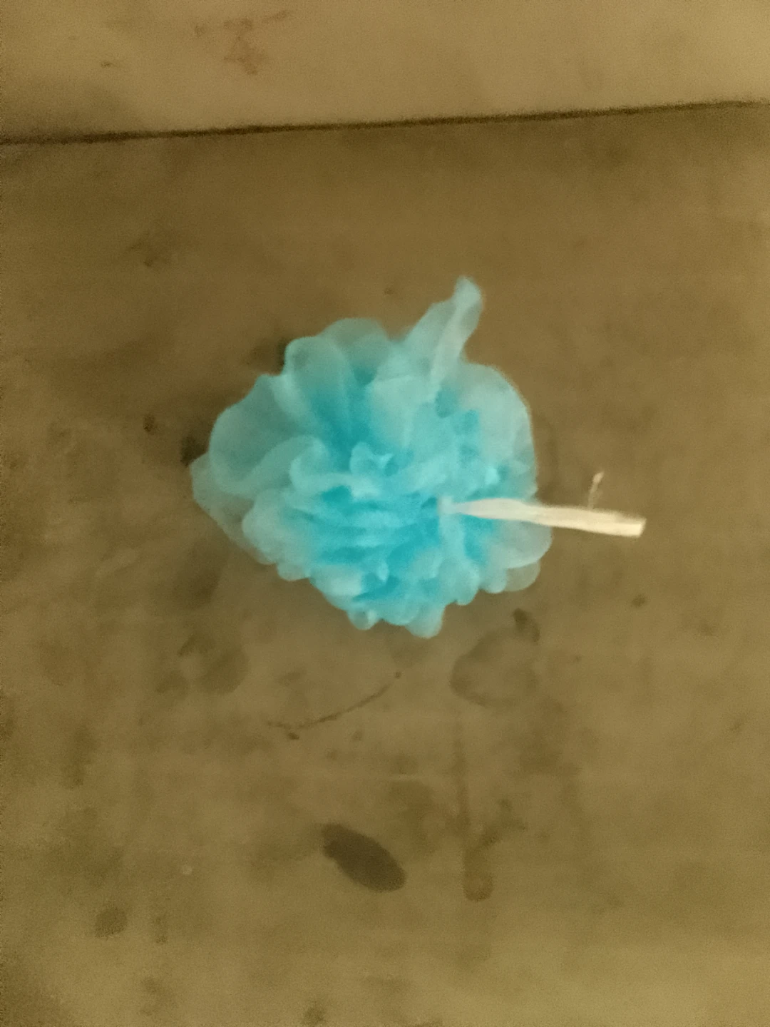 Blue Mesh Bath Pouf🌱