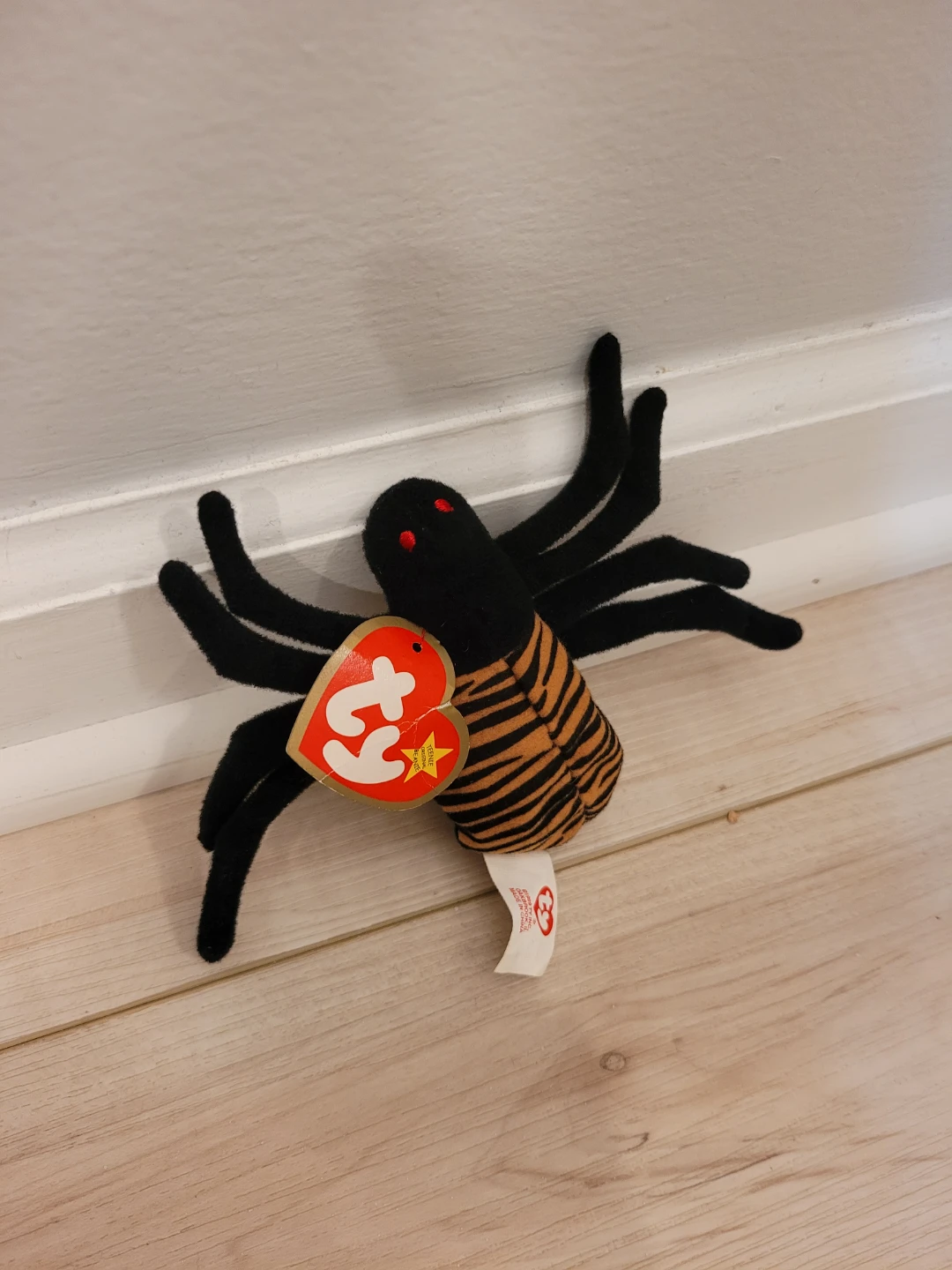 Ty Teenie Beanie Baby "Spinner" the Spider Plush - photo 2