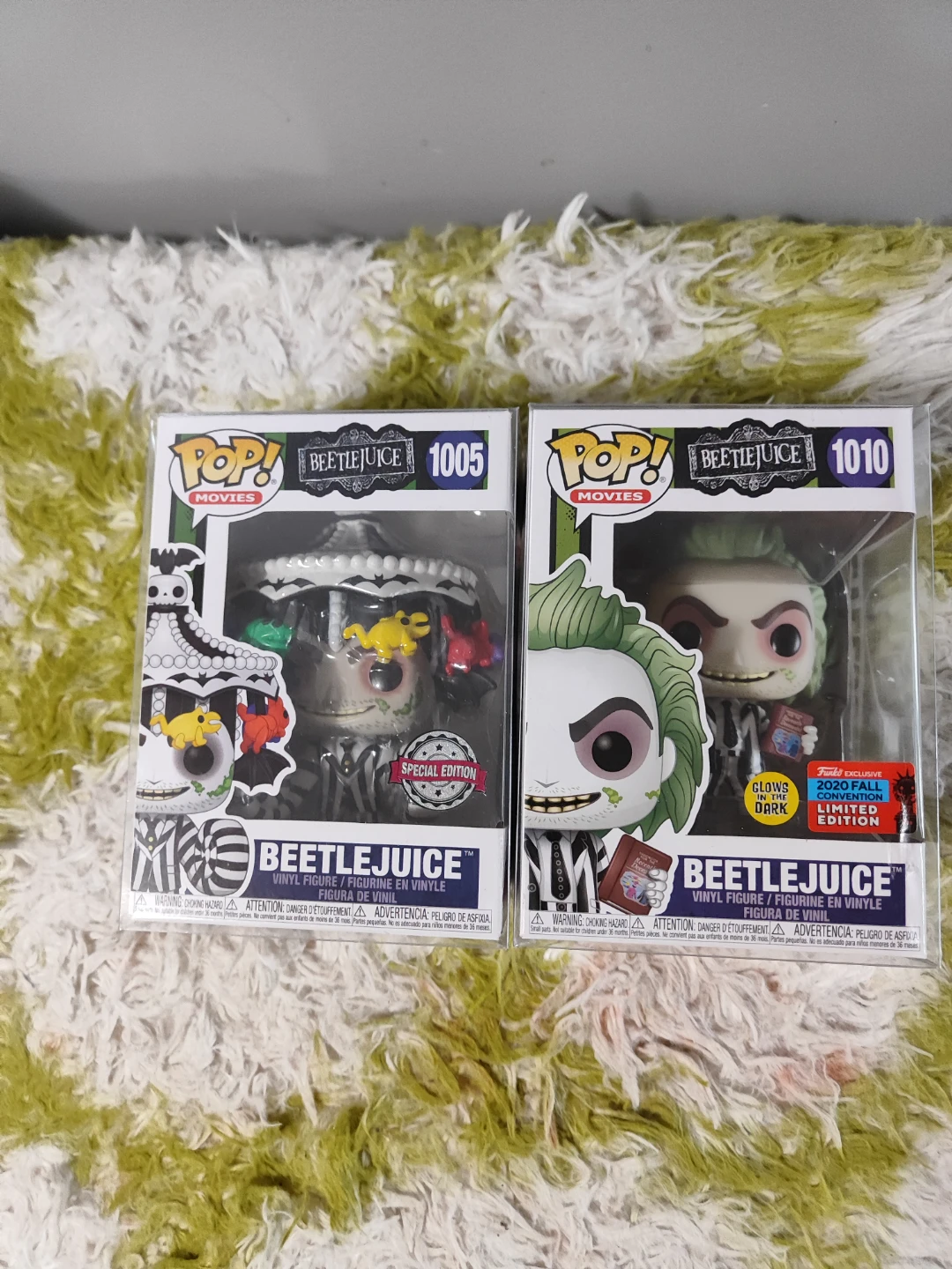 Funko Pop! Beetlejuice Figures (1005 & 1010)