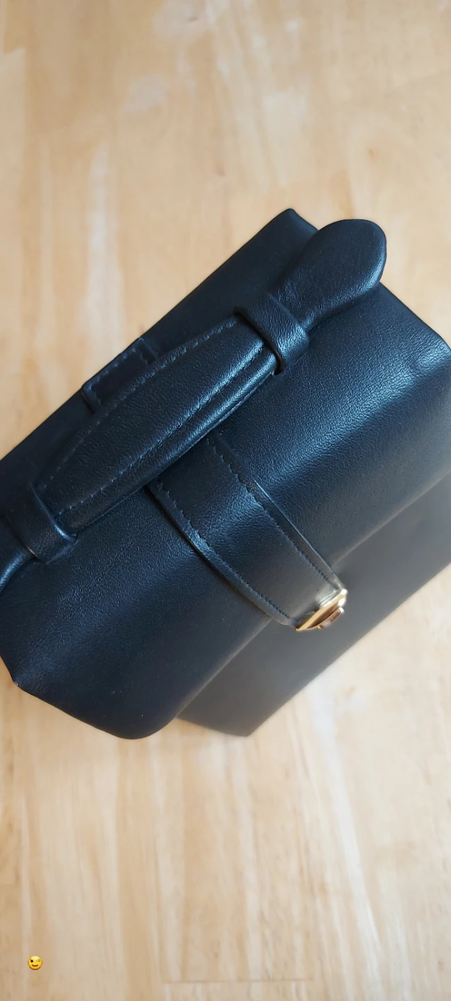 Black Faux Leather Jewellery Box - photo 4