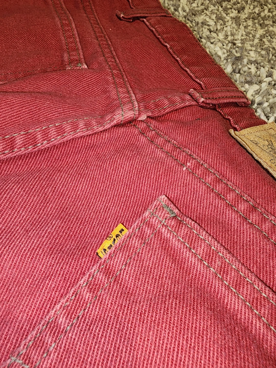 Levi's 634 Jeans - 38/32 - Red - photo 3