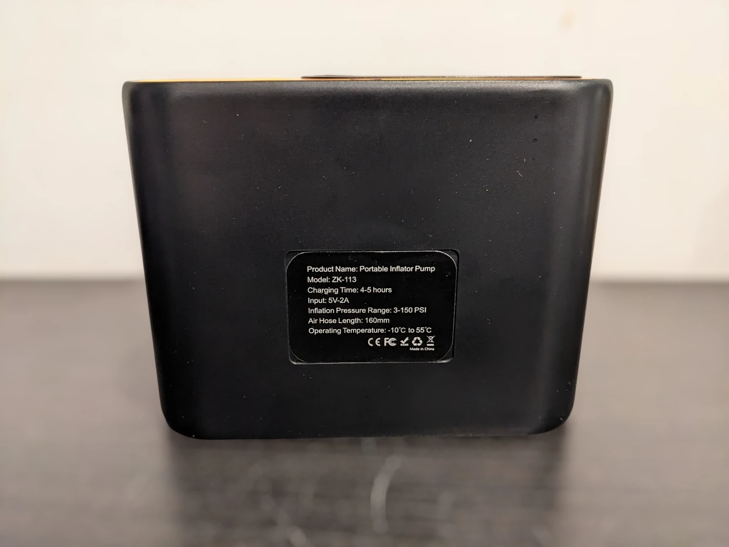 Portable Inflator Pump ZK-113 - photo 3