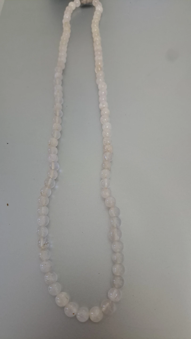 Rose Quartz Beaded Necklace