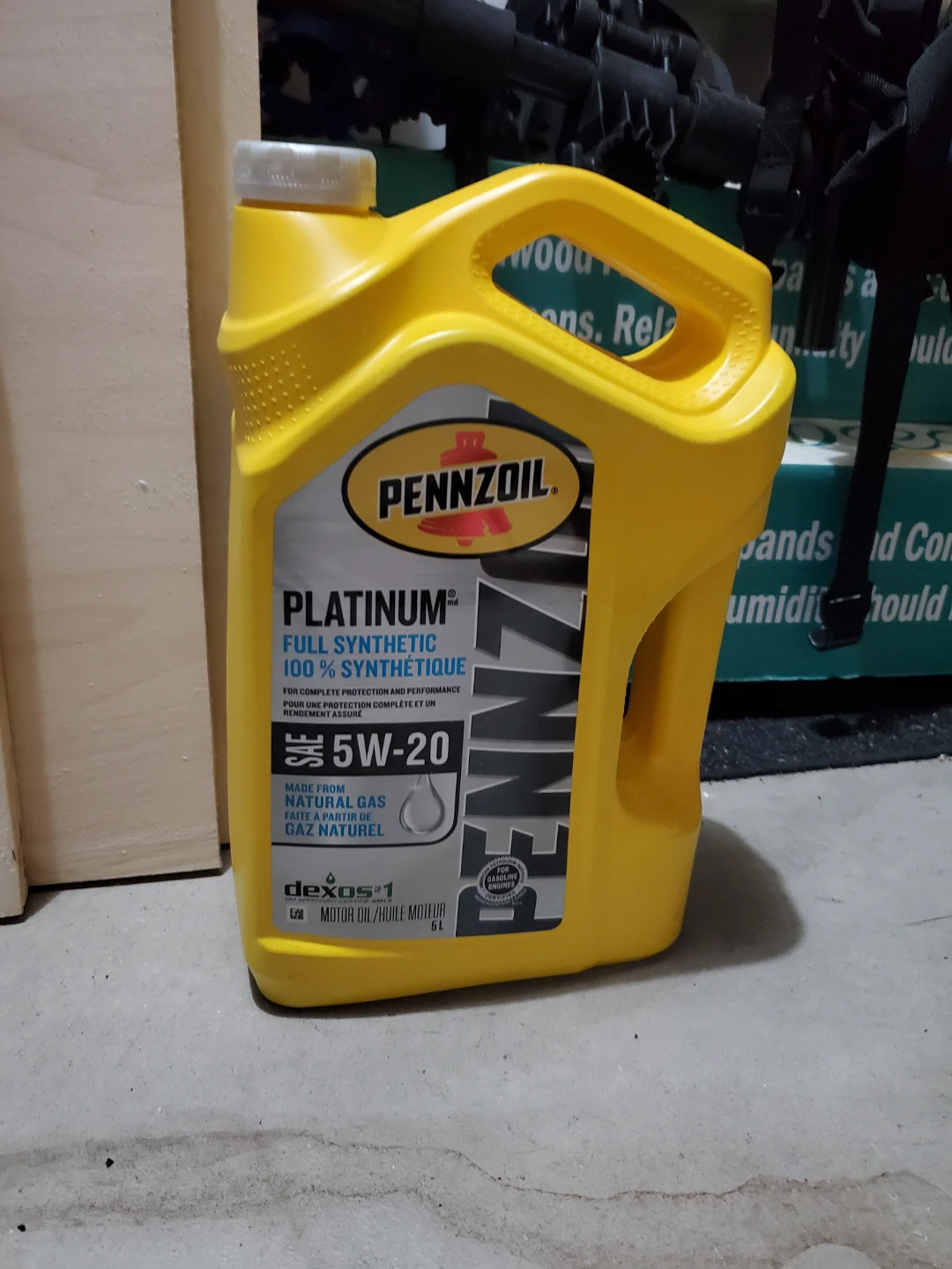 Pennzoil Platinum Full Synthetic 5W-20 Motor Oil
