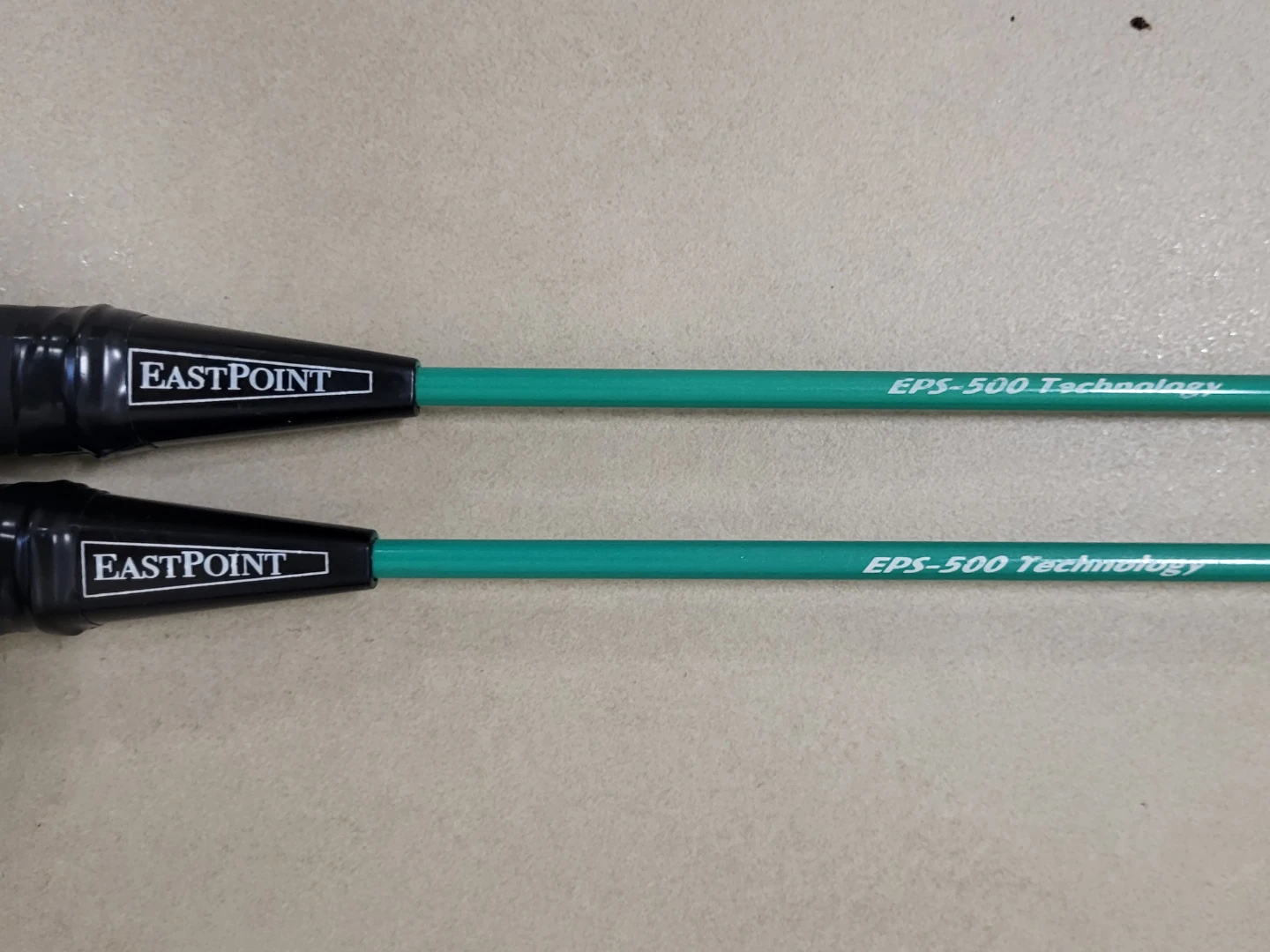 EastPoint Badminton Set,steel shaft Rackets+G/feather birdie,NEW - photo 2