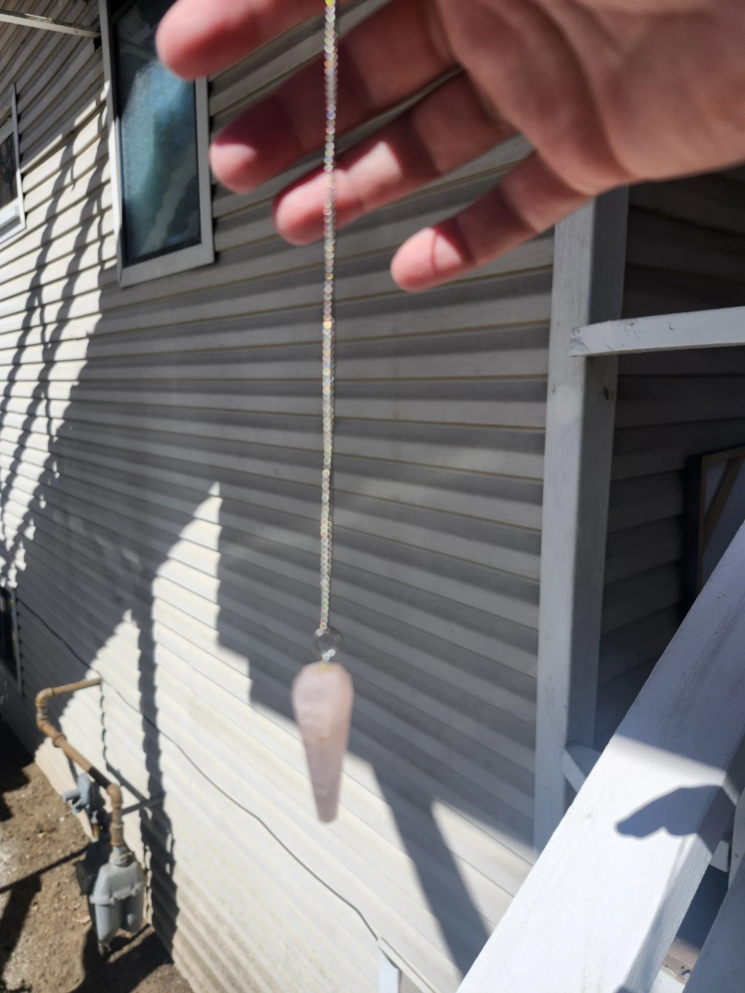 Rose Quartz Pendulum - photo 2