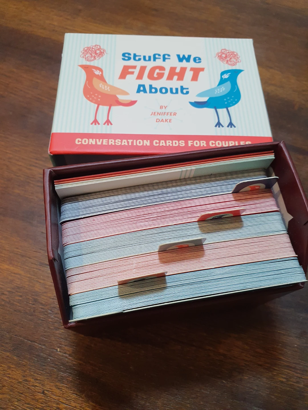 Stuff We Fight About Conversation Card Game for Couples - photo 2