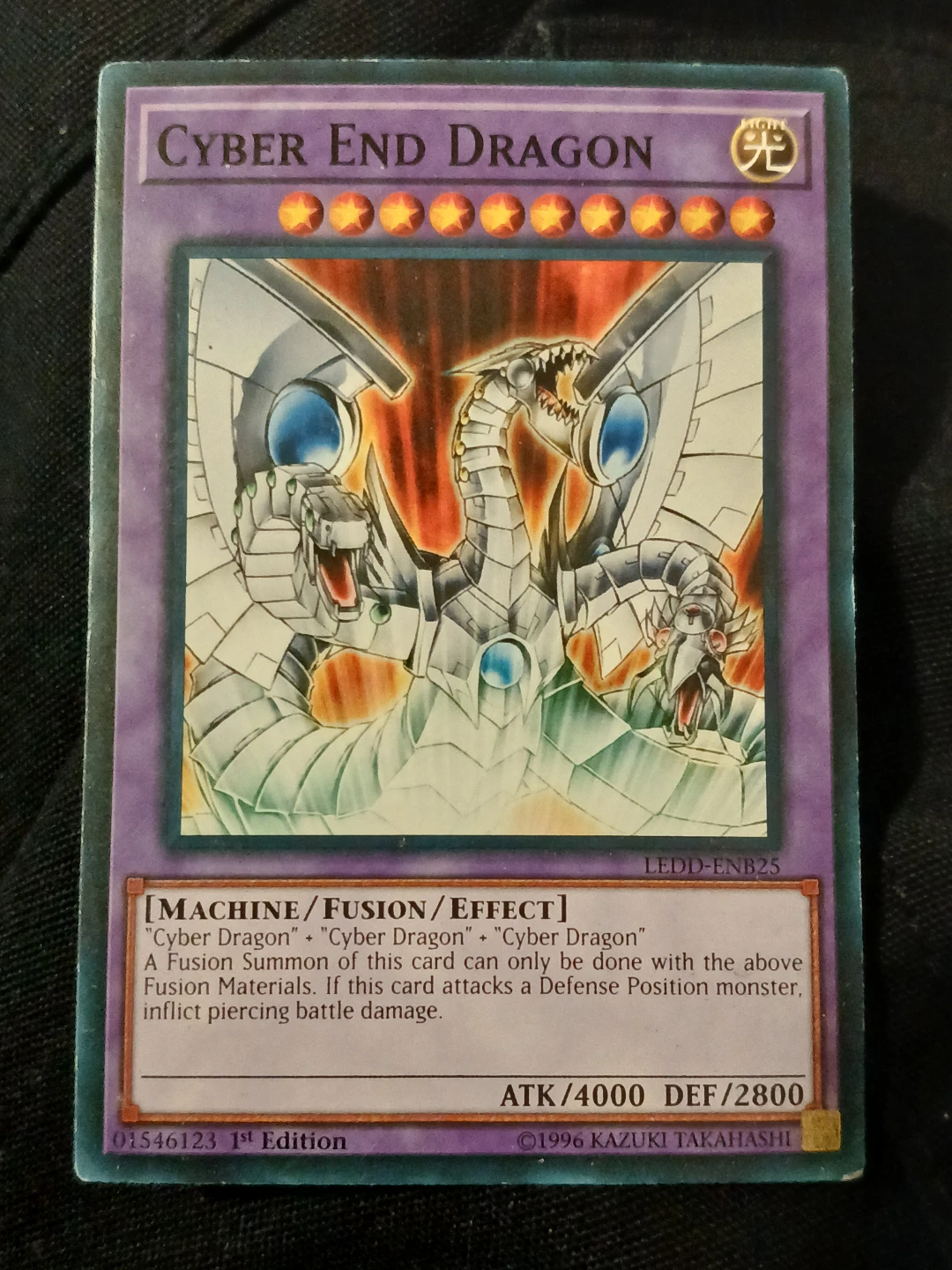Yu-Gi-Oh! Cyber End Dragon LEDD-ENB25 Trading Card