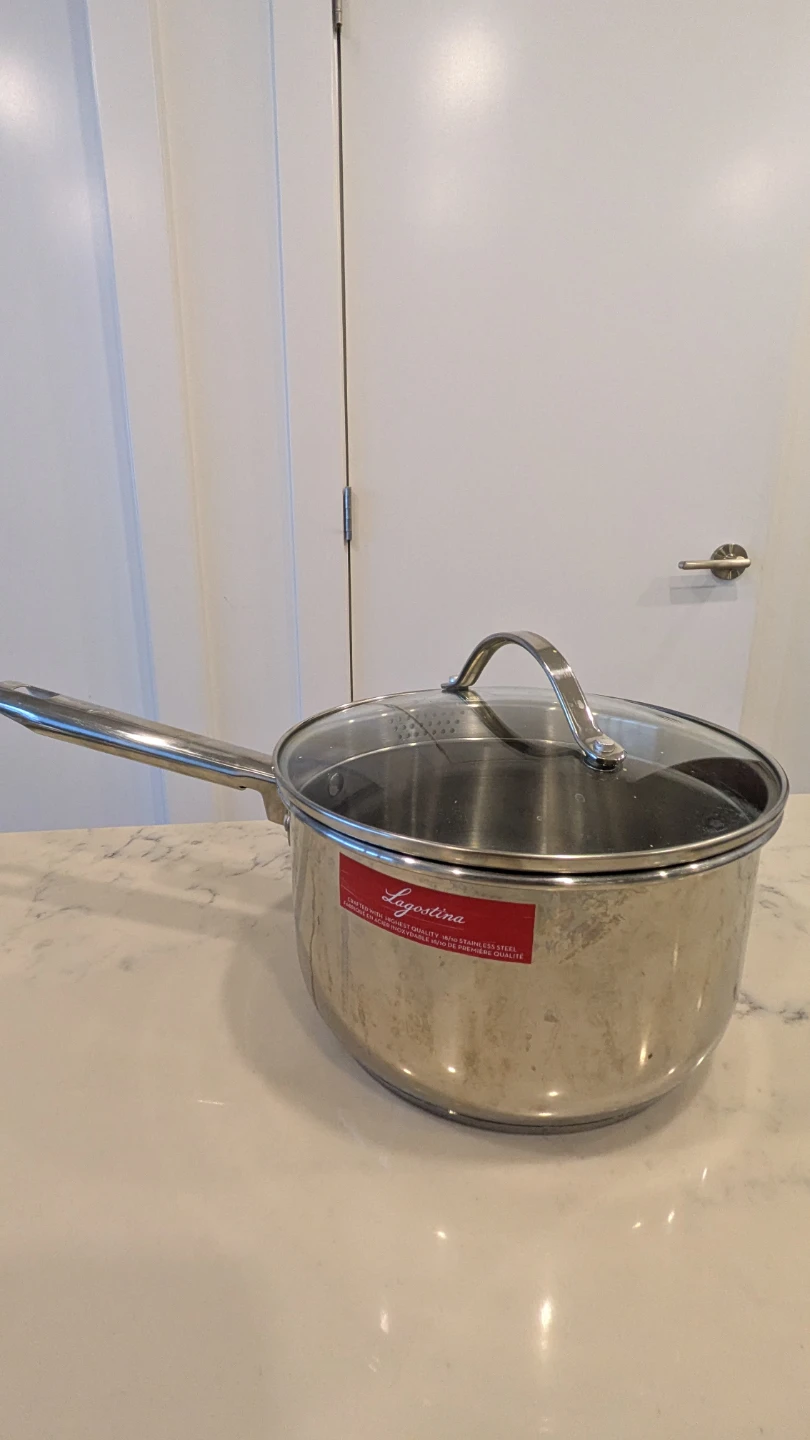 Lagostina Stainless Steel Saucepan with Lid