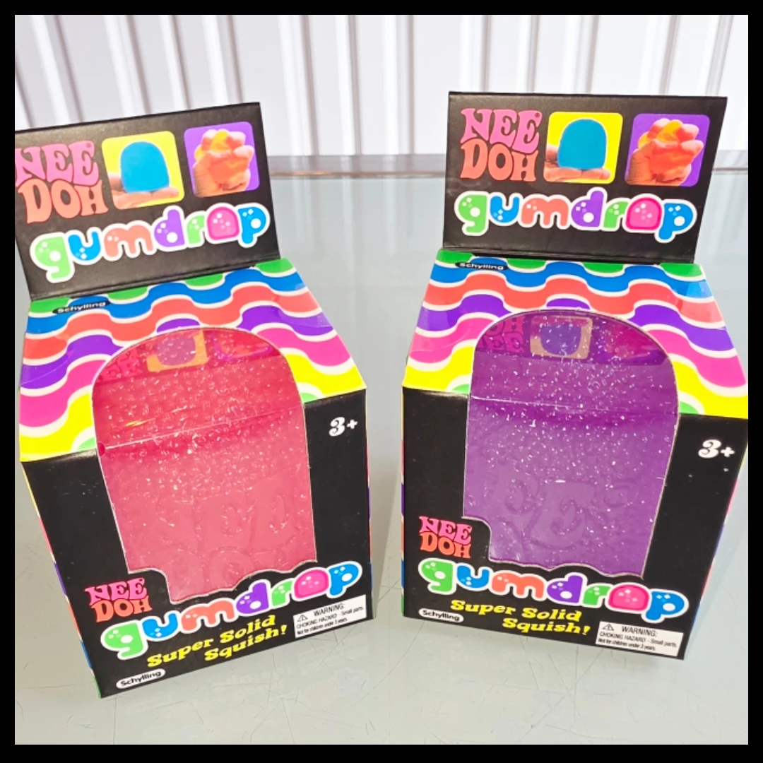 Rare Nee Doh Gumdrop Super Solid Squish Toy