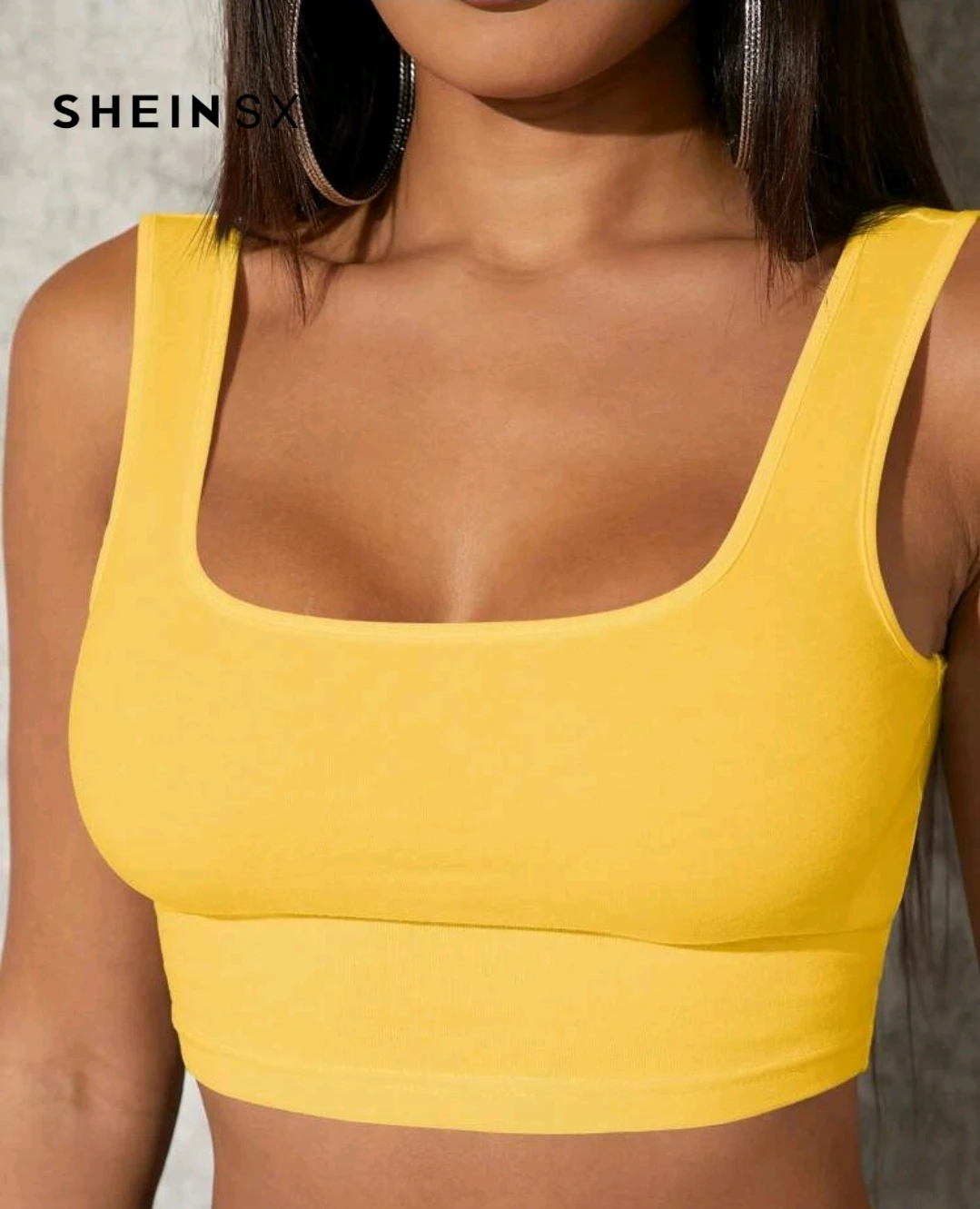 New Yellow SHEIN Tank Top