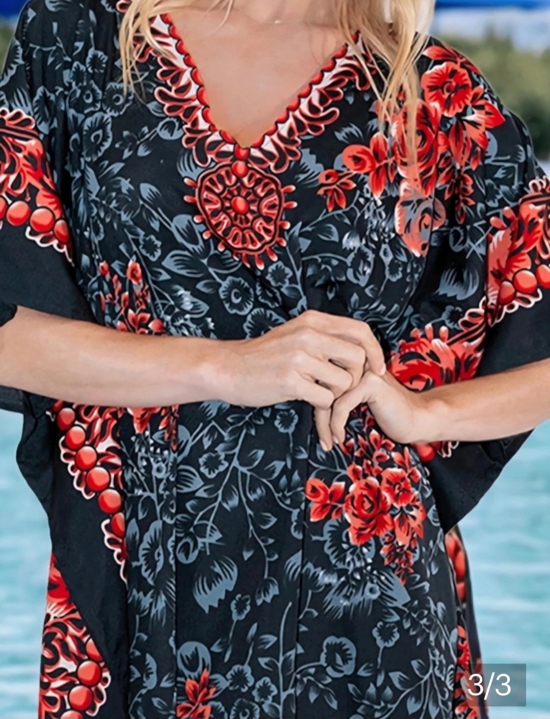 Miss Lavish Women's Kaftan Maxi Dress Different Prints - photo 3