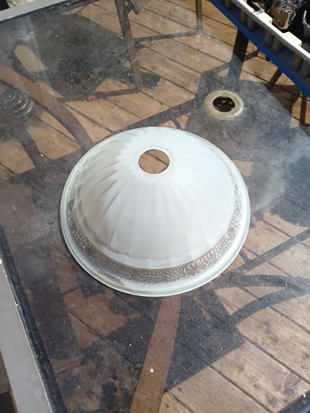 Frosted Glass Light Fixture Shade