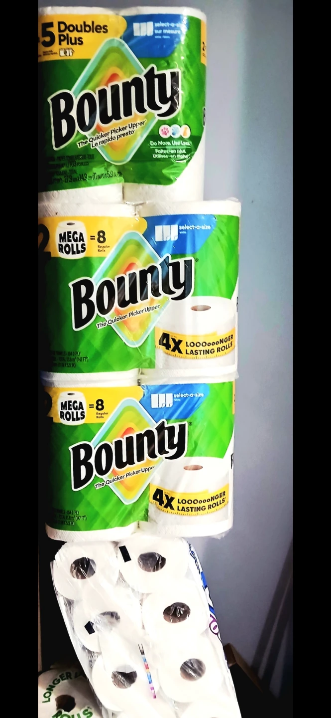 Bounty Double Mega, $12 each Double Pck 🌱