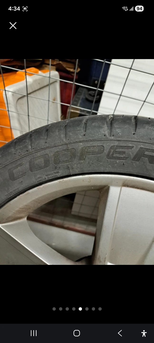 4 Cooper Zeon RS3-G1 Tire 225/45R18 - photo 3