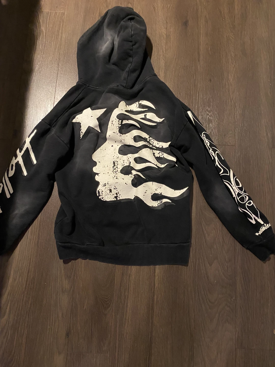 Hell star hoodie small - photo 2