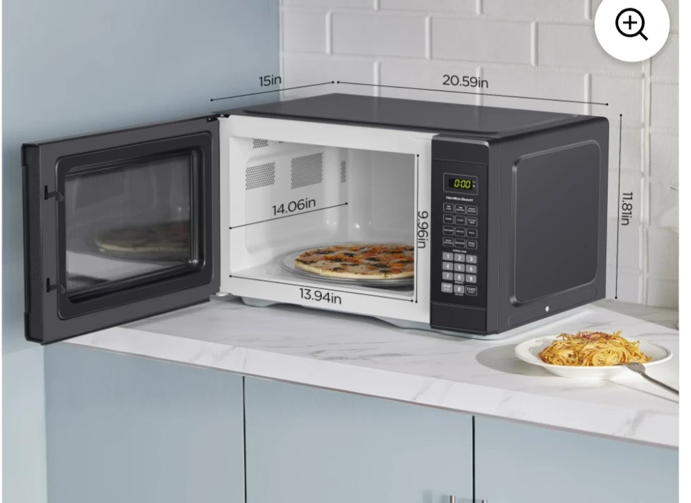 Hamilton Beach Countertop Microwave - Black - photo 2