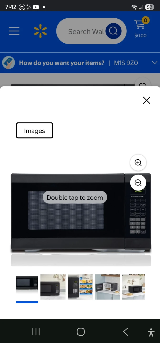 Hamilton Beach Countertop Microwave - Black - photo 3