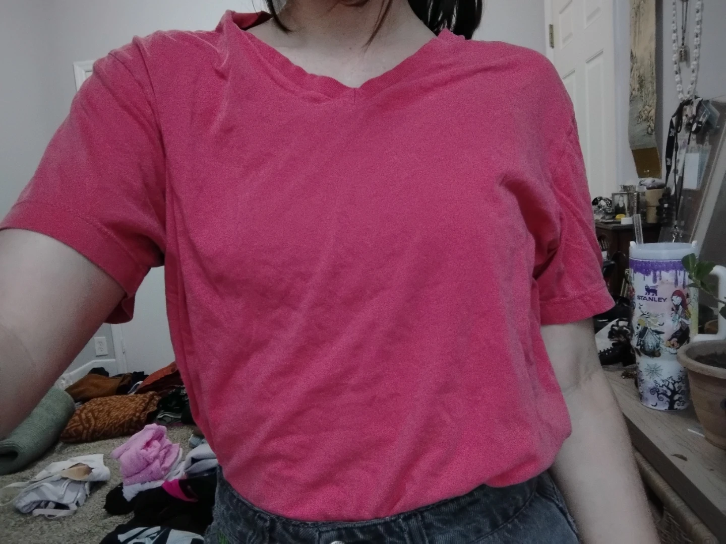 Tshirt - Solid Pink color - Small