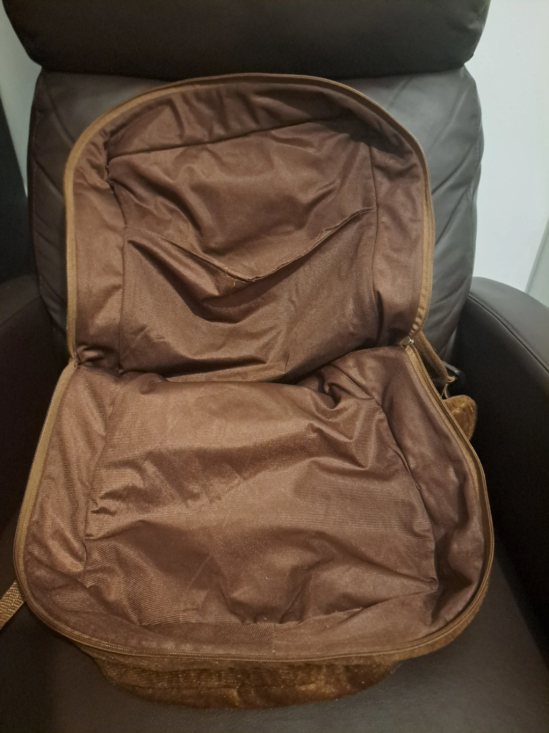 Brown Domo-kun Plush Backpack - photo 2