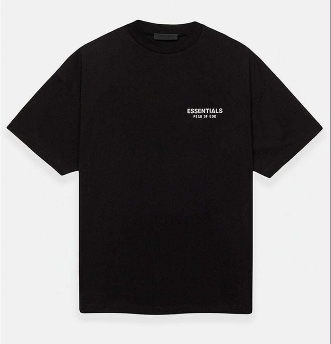 Essentials Fear Of God T-Shirt Black