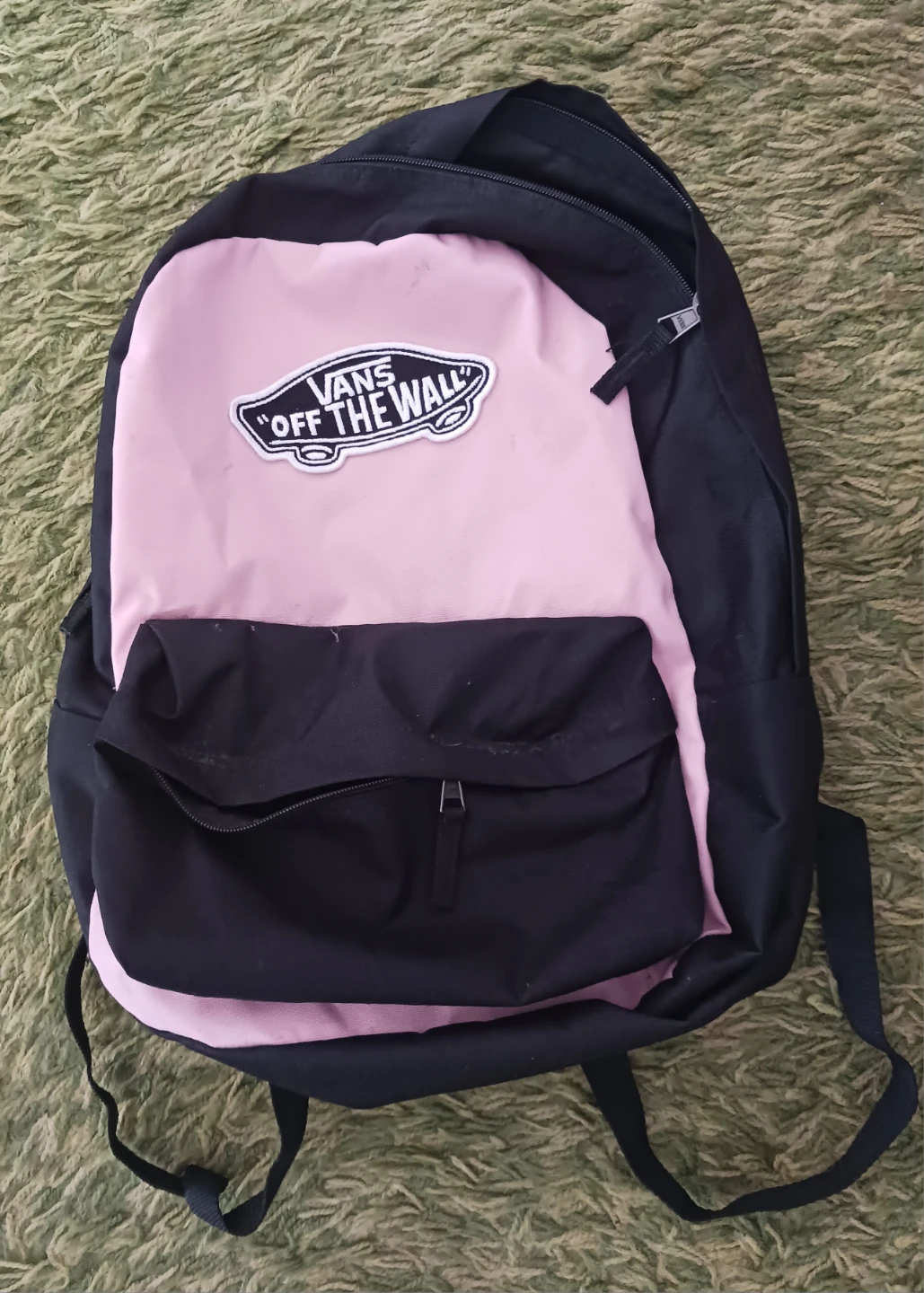 Vans "Off The Wall" Backpack - Pink and Black