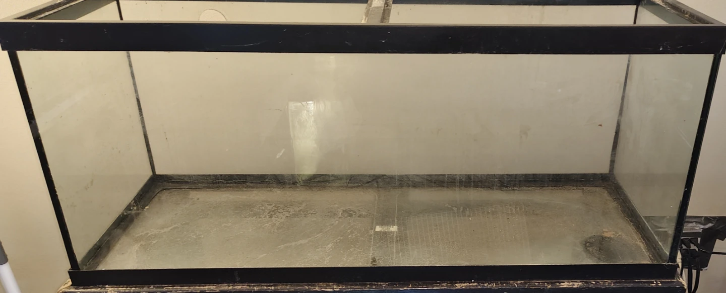 70-gallon aquarium + stand (with drilled hole for bulkhead) - photo 3