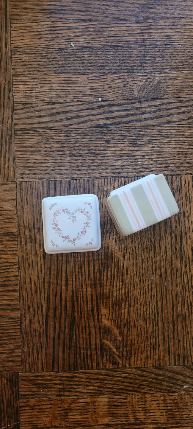 Forget Me-Nots DEMDACO Ceramic Trinket Box - photo 4