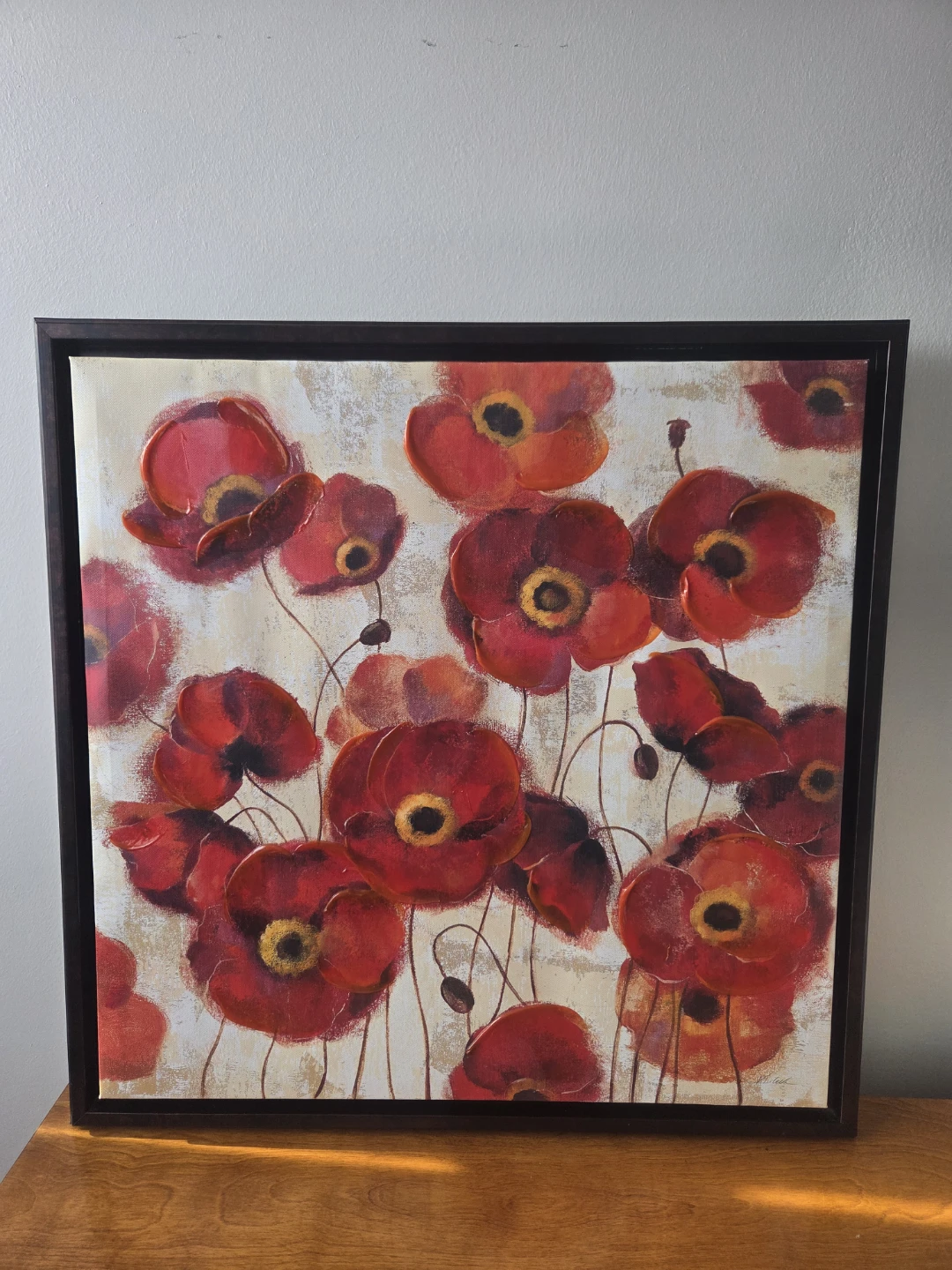 HomeTrends Floral Art Print