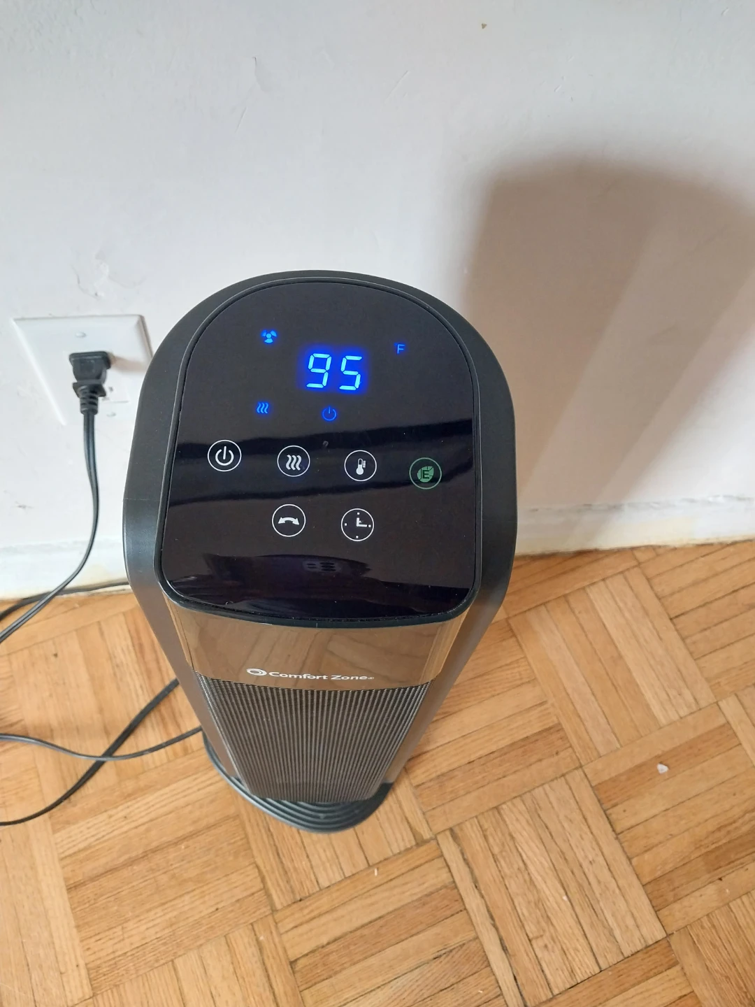 Comfort Zone Tower Heater and fun