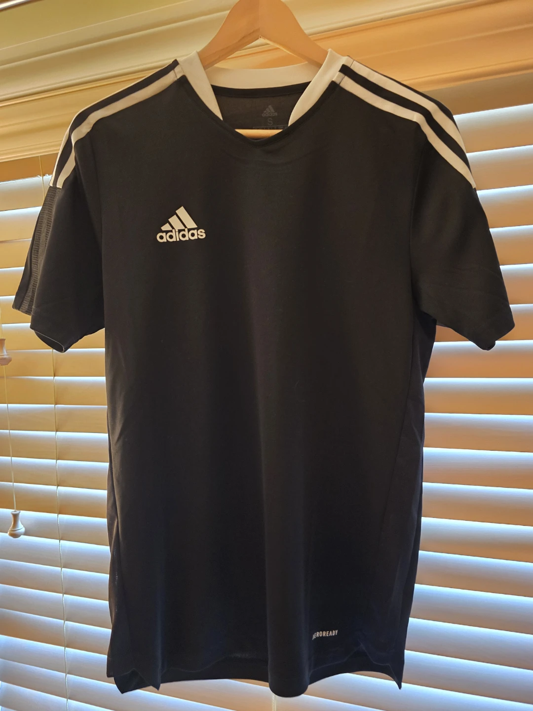 Adidas AEROREADY Jerseys - Black / White - Size S