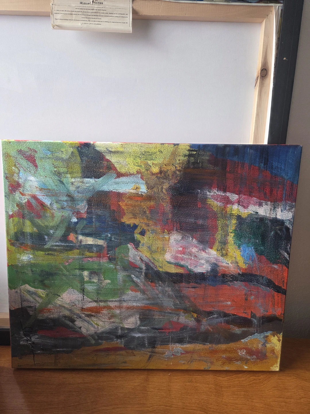 Abstract Canvas Painting - photo 2