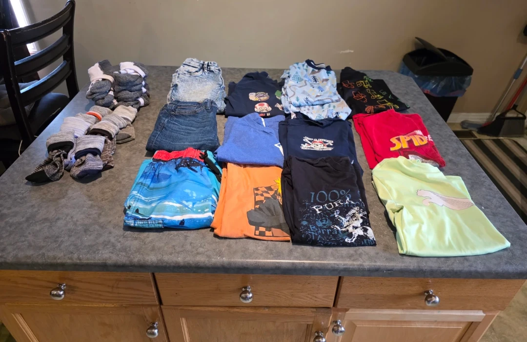 Bag of  Boys clothing all sizes