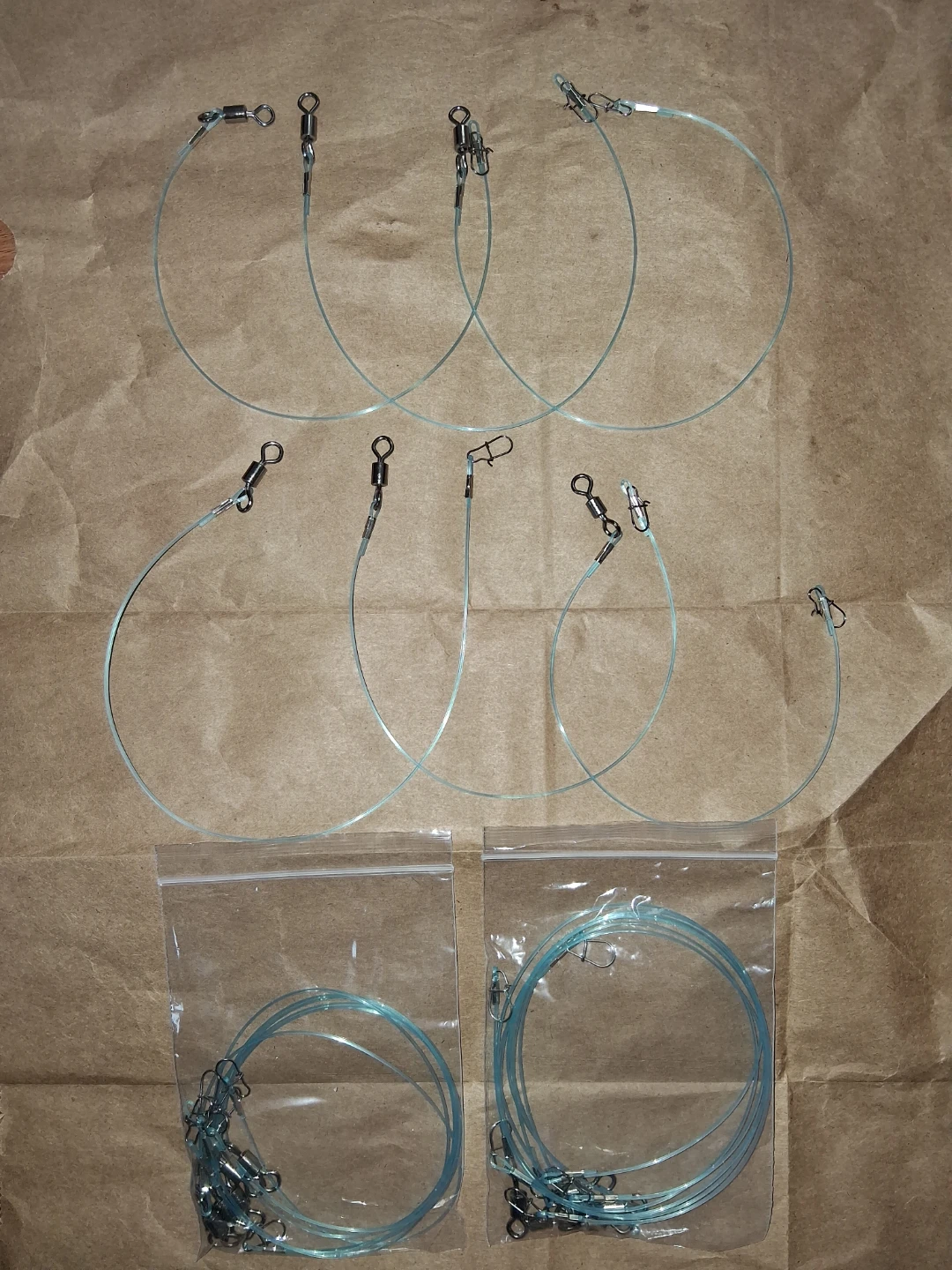 Tangle-Free Fishing Leaders (6 Pack)