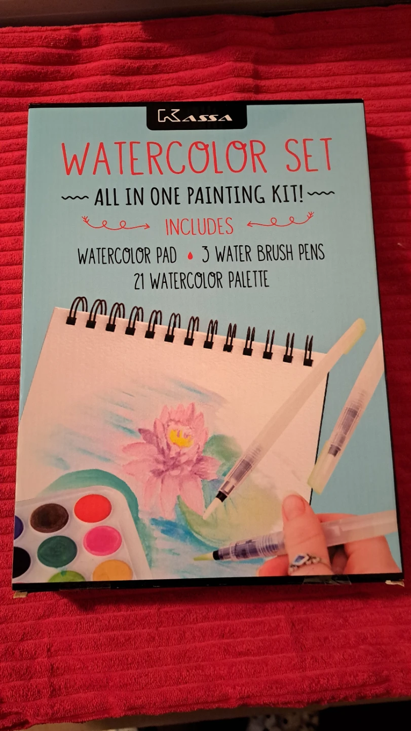 Kassa Watercolor Set - All In One Painting Kit