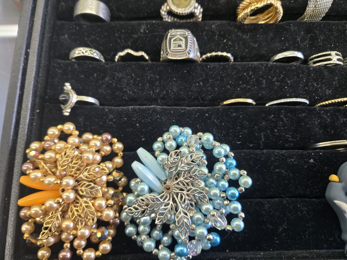 Vintage Costume Jewelry Lot - Rings, Necklaces $15 Each - photo 5