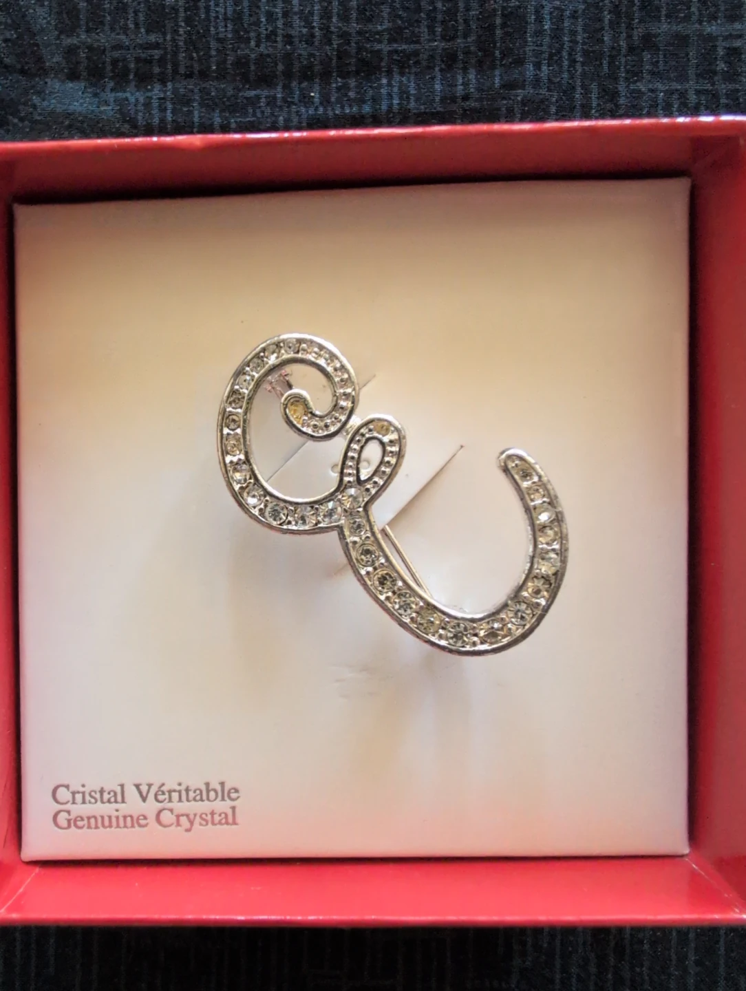 Genuine Crystal Brooch