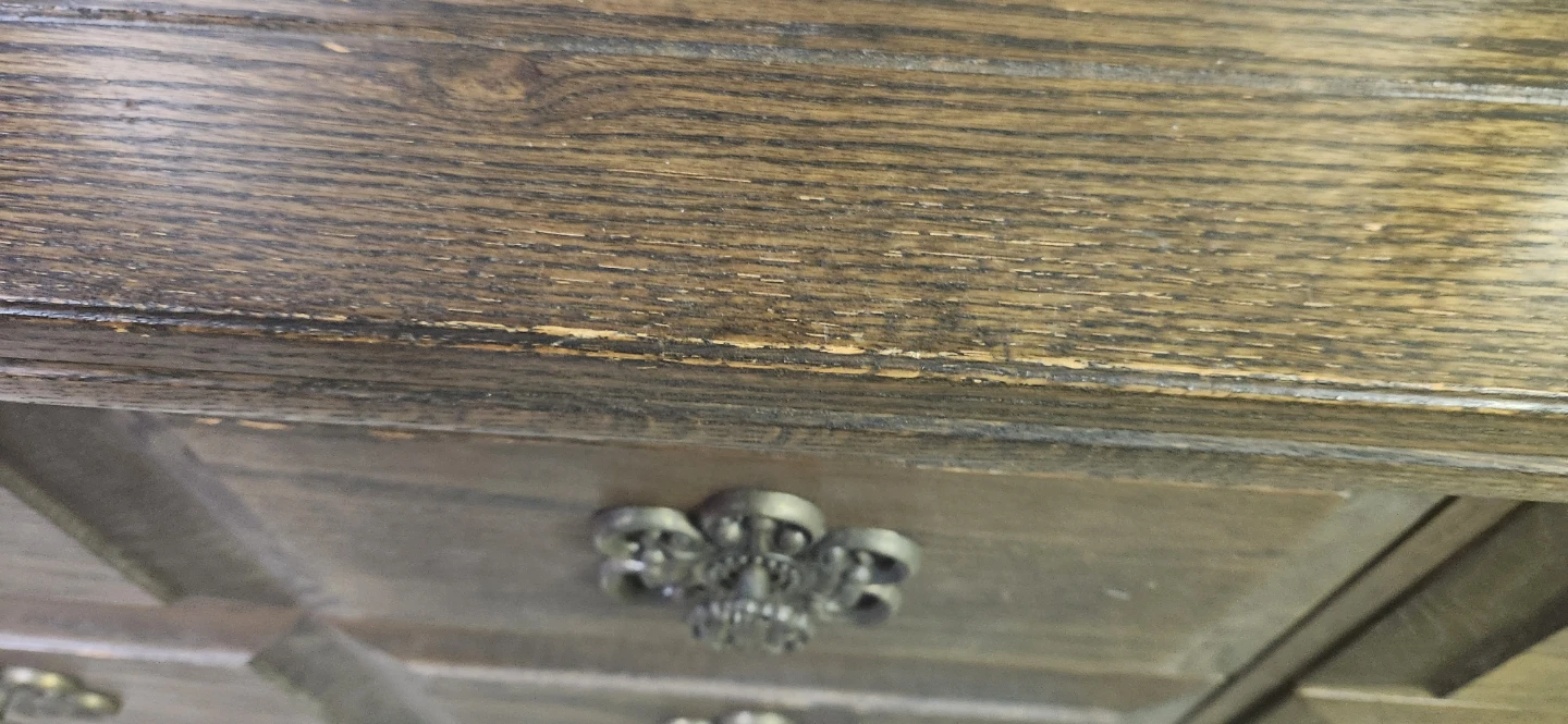 Vintage Oak Dresser - photo 2