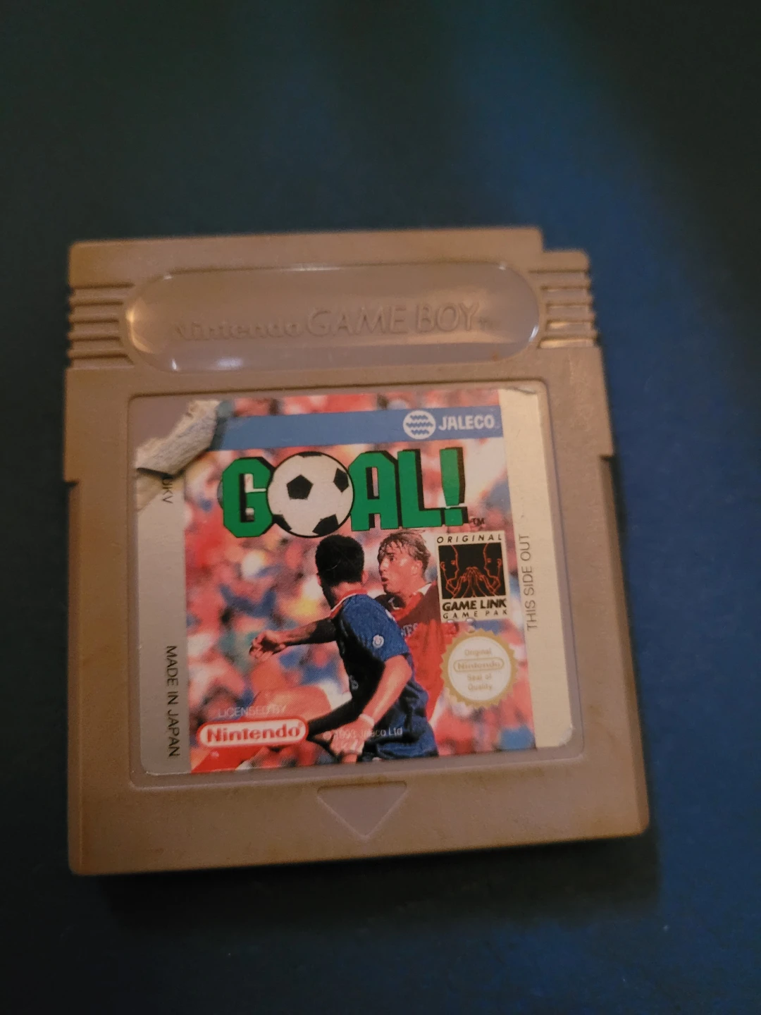 Jaleco Goal! Original Nintendo Game Boy Game