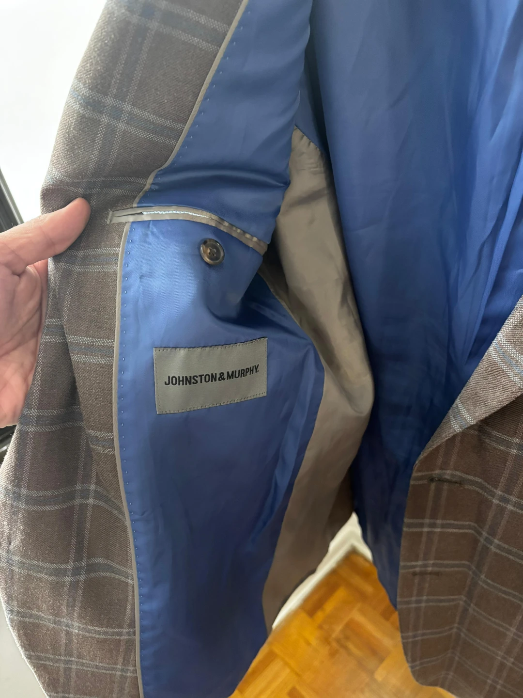 Johnston & Murphy Men's Plaid Blazer - photo 3