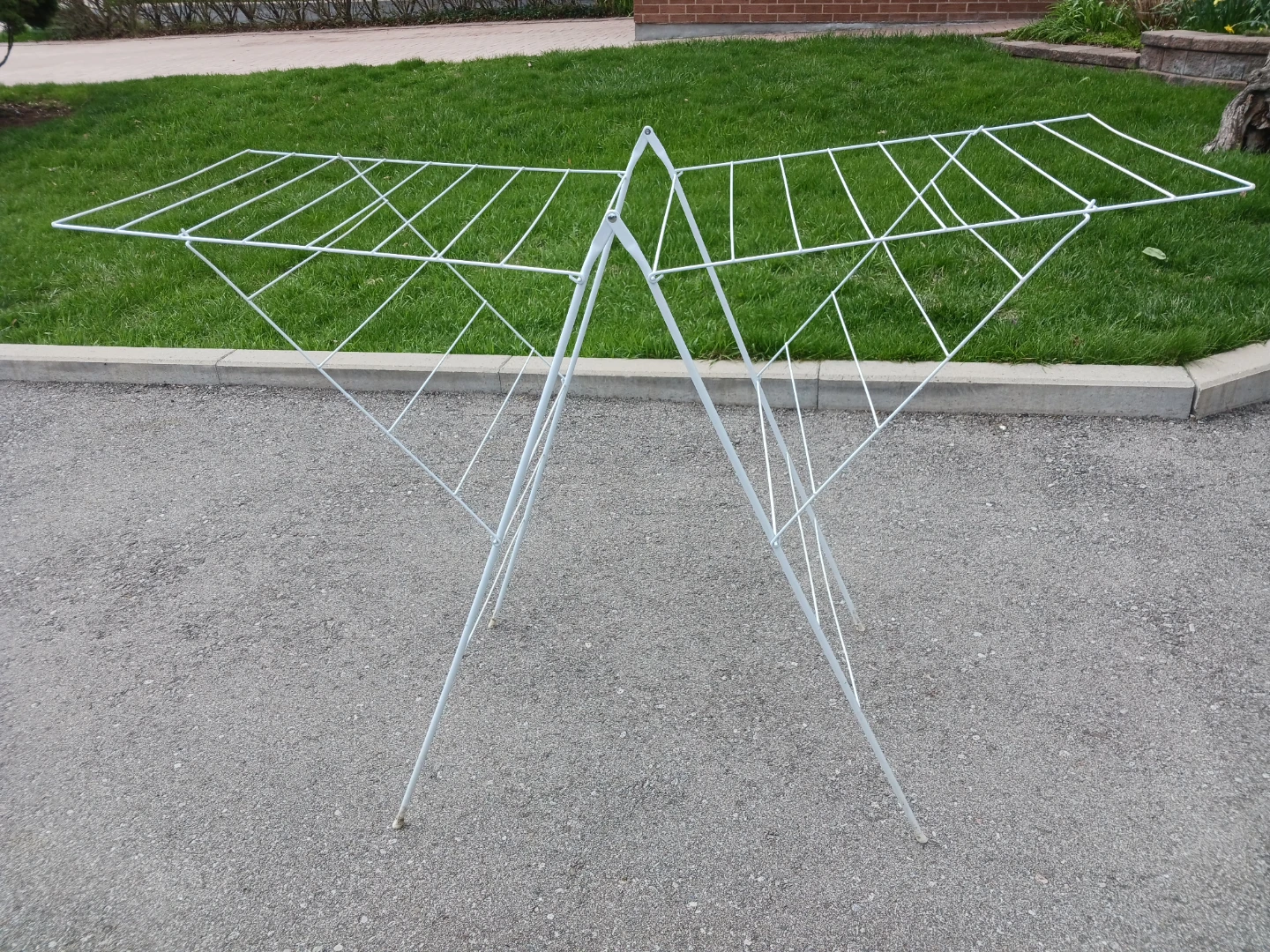 White Metal Folding Drying Racks (2) - photo 2