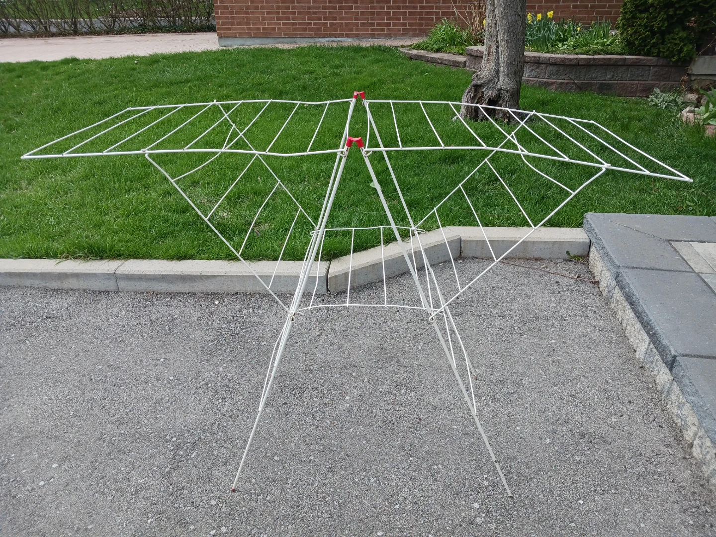 White Metal Folding Drying Racks (2) - photo 3