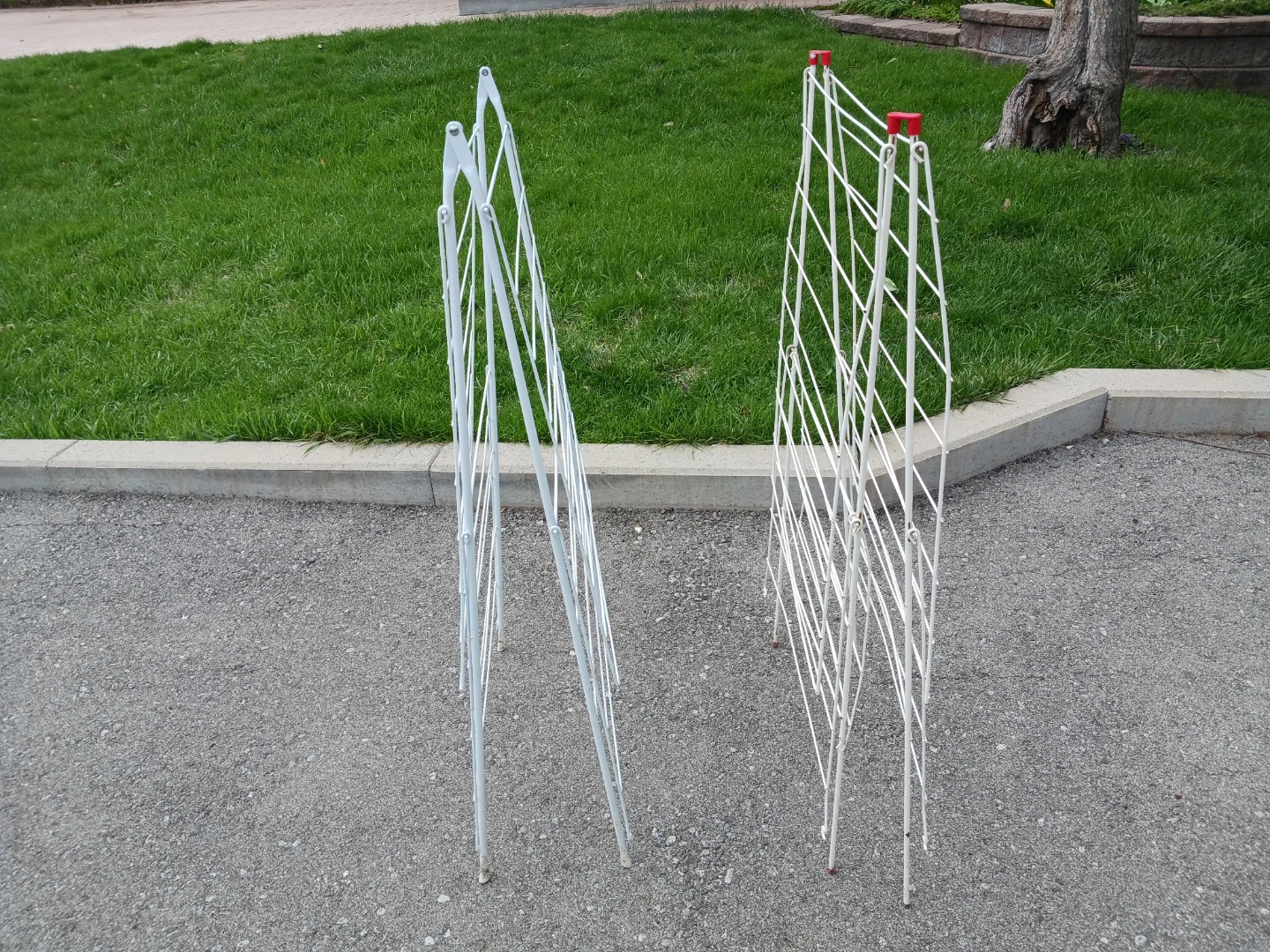 White Metal Folding Drying Racks (2) - photo 4