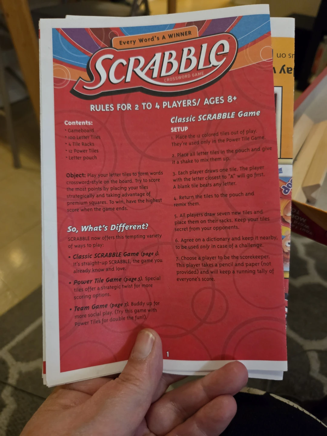 Scrabble Crossword Game - photo 5