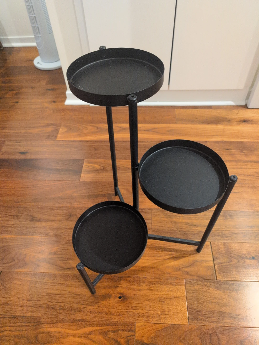 Black 3-Tier Plant Stand - photo 2