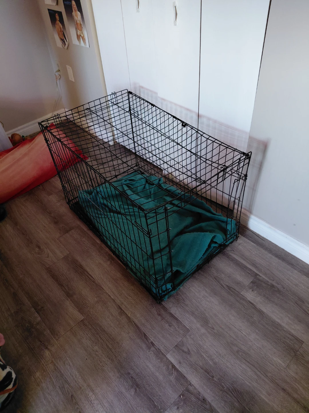 Wire Dog Crate with Blanket - photo 2