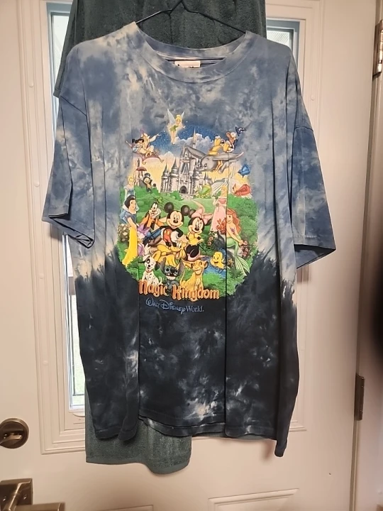 Disney Magic Kingdom Tie-Dye T-Shirt