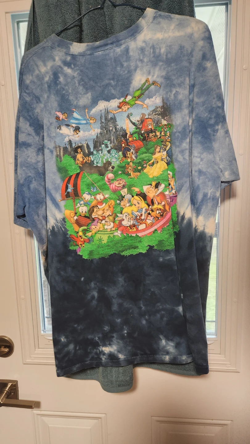 Disney Magic Kingdom Tie-Dye T-Shirt - photo 2