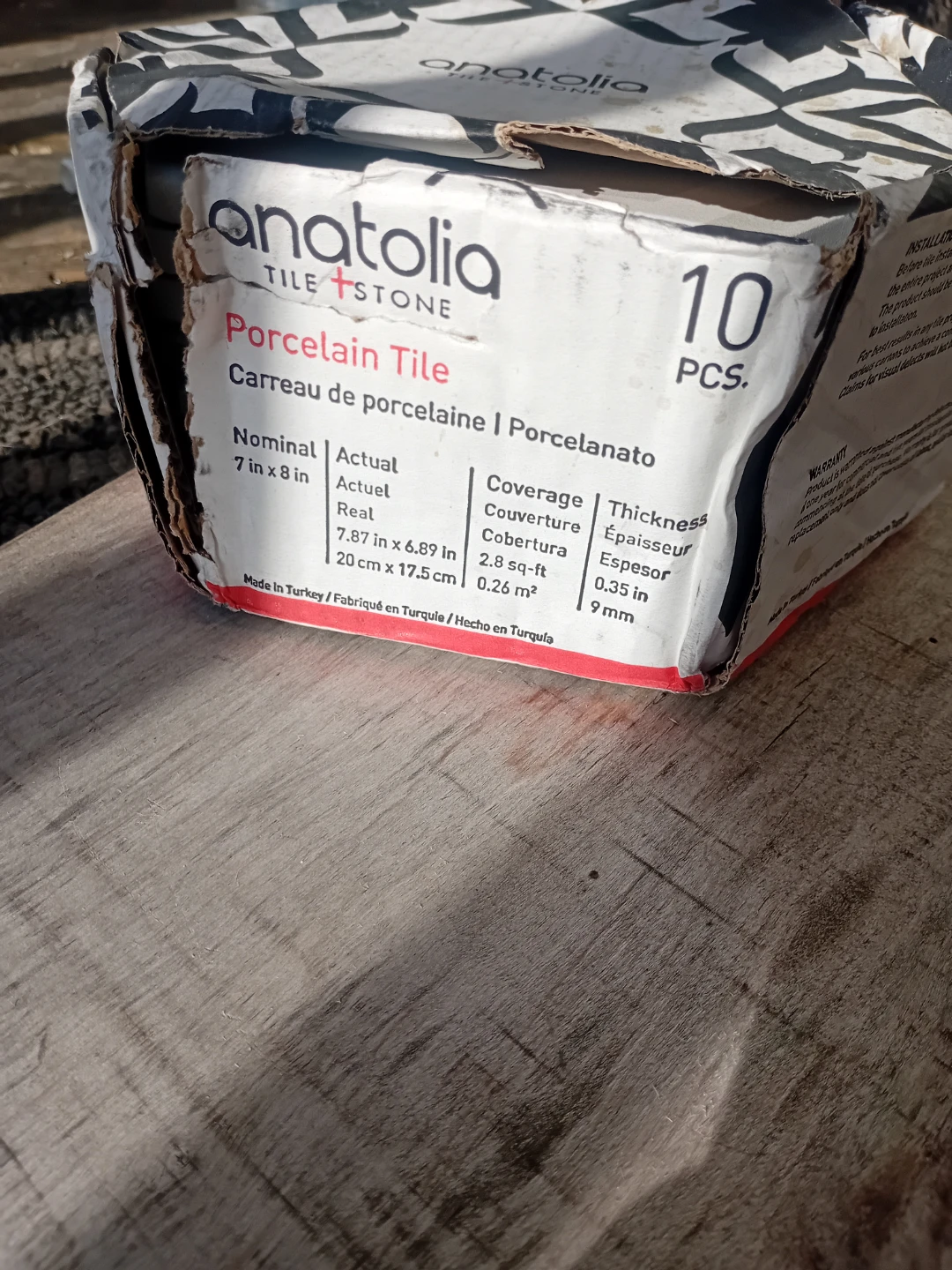 Anatolia Tile Stone Porcelain Hexagonal Tile - 7 in x 8 in - photo 2